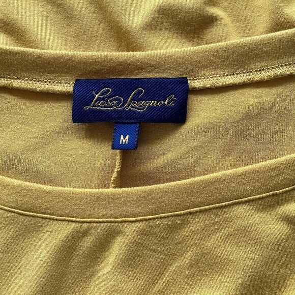 Luisa Spagnoli yellow pullover size medium. 0691 - Picture 9 of 10